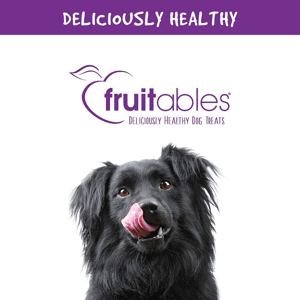 fruitables vanilla snowflake dog treats