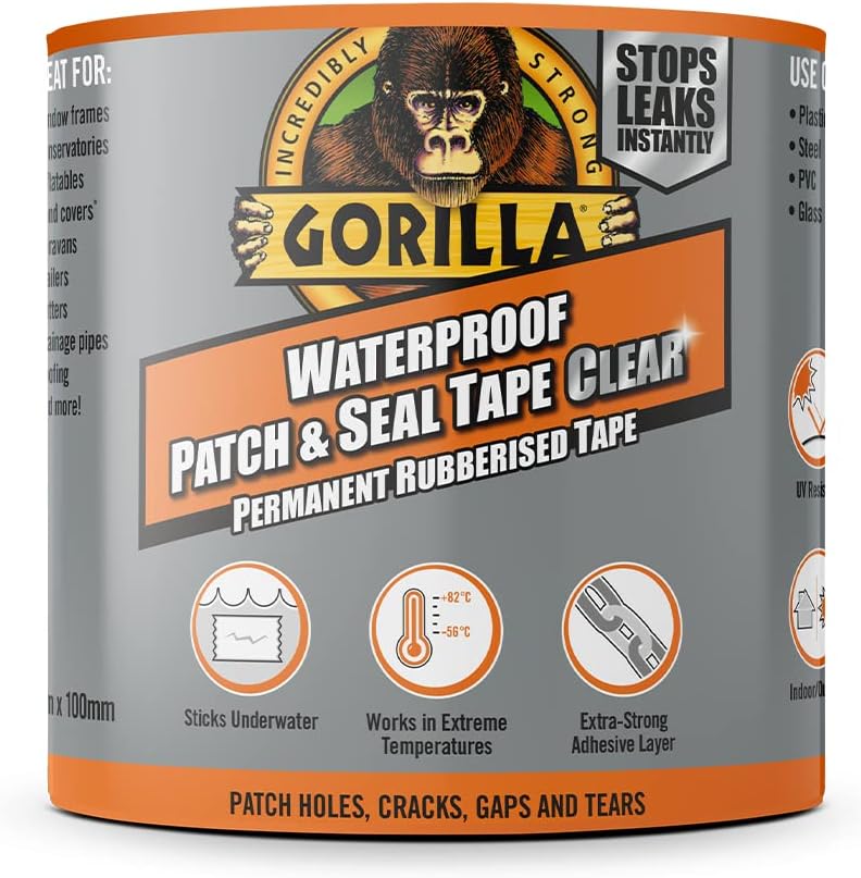 Gorilla Waterproof Patch & Seal Clear