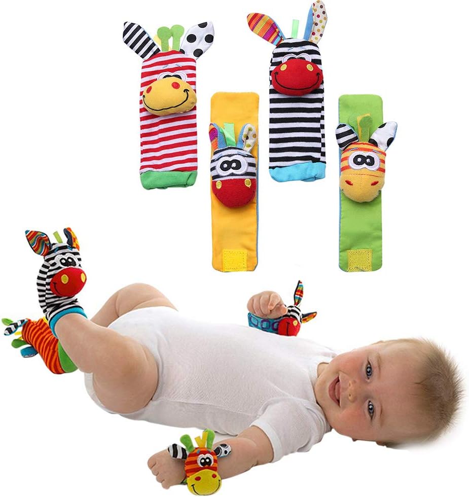 infant rattle socks