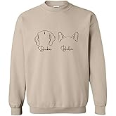 Custom Dog Sweatshirt, Personalized Dog Ears Hoodie with Name, Pet Lover Gift, Custom Dog Mom Sweatshirt, Dog Dad Gift, Christmas Pet Gift, Cute Custom Pet Lover Tee