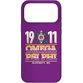 Omega Psi Phi Fraternity Paraphernalia, Omega Psi Phi Ques Case for iPhone 17 Pro Max