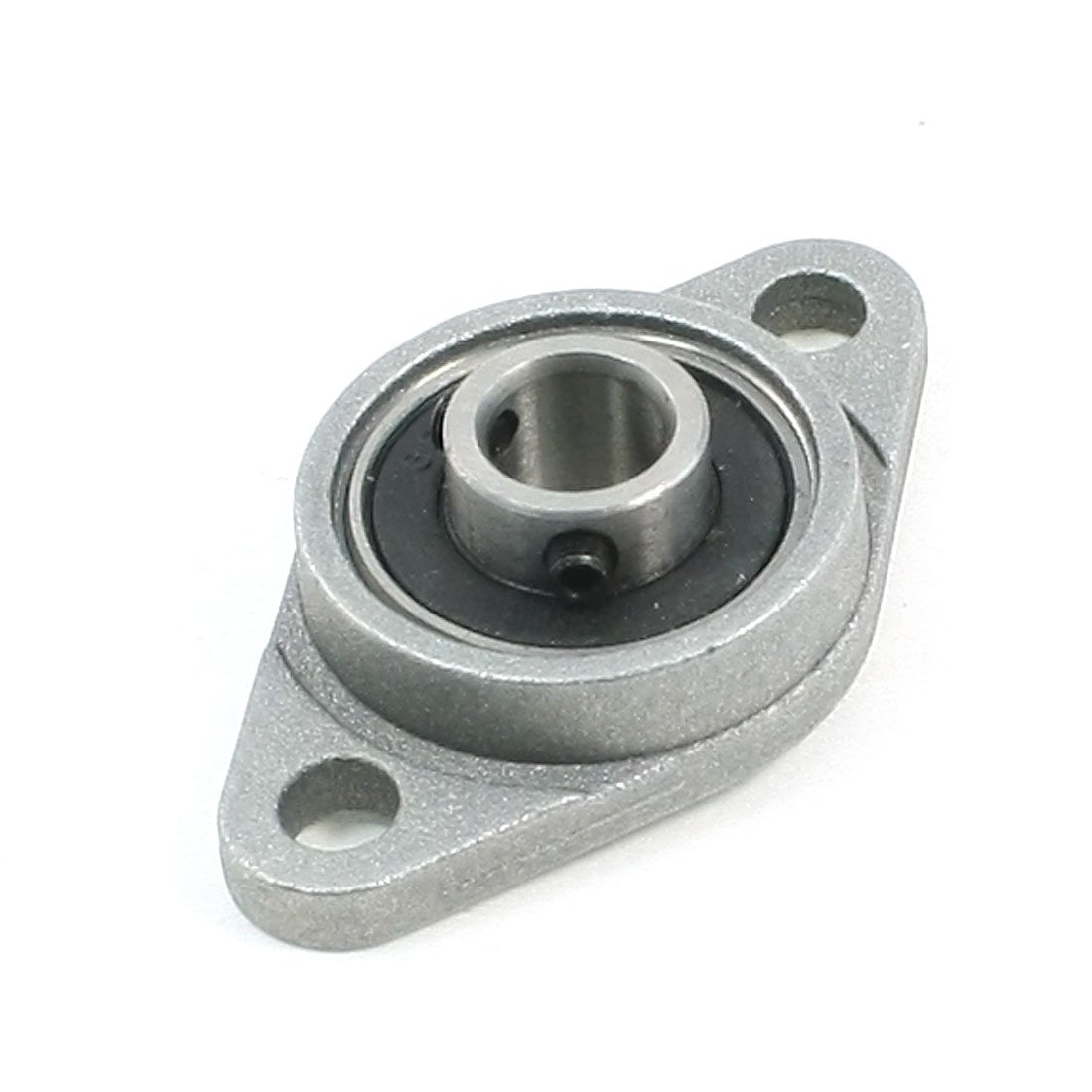 sourcingmap FL08 2 Bolt 8mm Bore Self-aligning Flange Ball Bearing