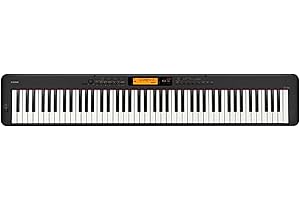 Casio CDP-S360 Slim 88-Key Weighted Digital Piano | Portable, Lightweight & Compact | 700 Tones, 200 Rhythms | Songwriting tools | USB-MIDI, Built-In Speakers | LCD Display