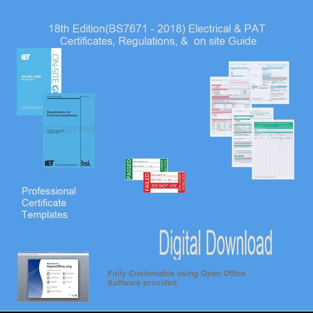18th Edition (BS7671) Regulations, Certificates, & Onsite Guide