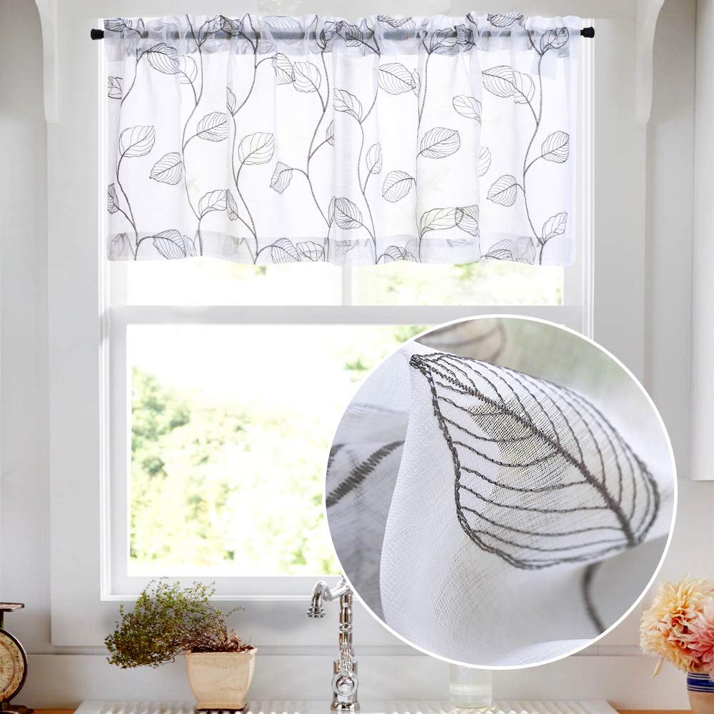 Best kitchen curtains sheer valance