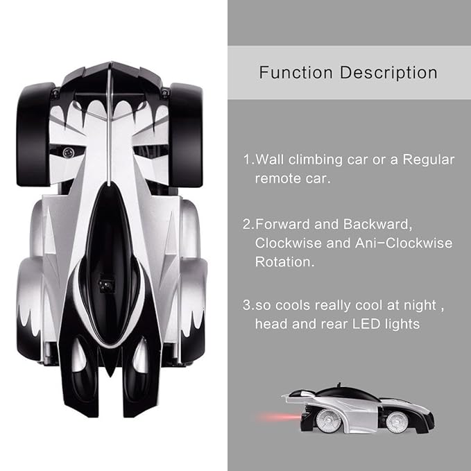 black series wall climbing car