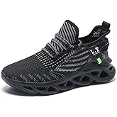 MGBDSZ Mens Running Shoes Gym Slip on Sneakers Non Slip Walking Tennis Sports Work Athletic Workout Casual Lightweight Breathable Fashion