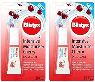 Blistex Intensive Moisturiser Cherry SPF15 6ml Pack of 2