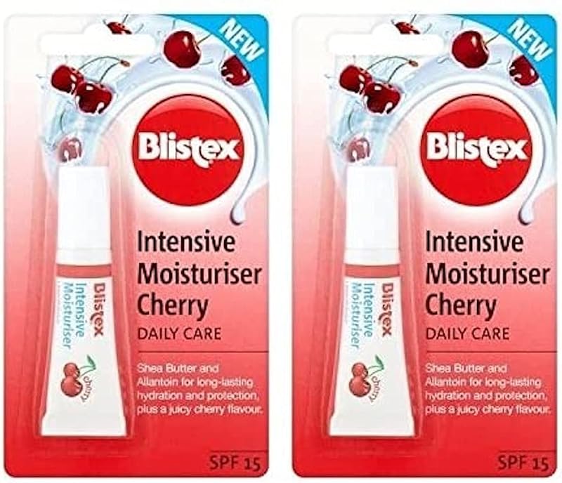 Blistex Intensive Moisturiser Cherry SPF15 6ml Pack of 2