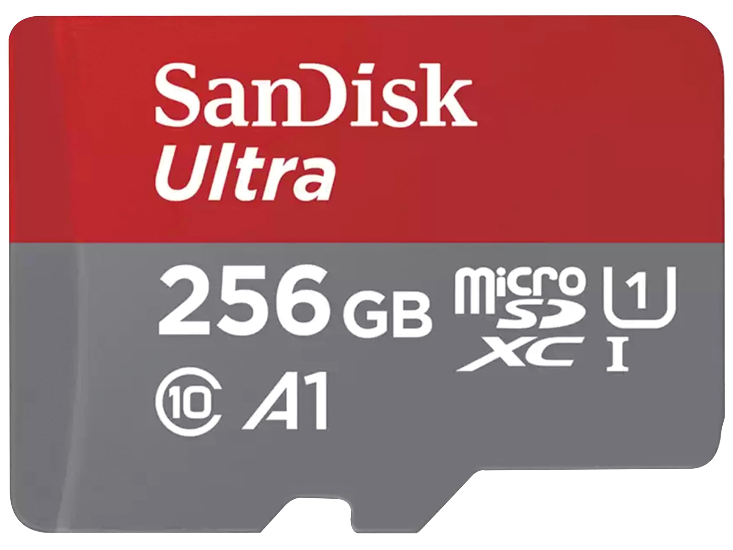 SANDISK Ultra micro SD card 256GB for Chromebook + SD adapter (up to 150 MB/s transfer speed, Full HD Video, with A1 App Performance, UHS-I, Class 10, U1)