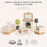 Le Toy Van Wooden Daisylane Sitting Room Furniture Set 10-15cm Dolls view 4