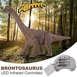 R/C Remote Control Brontosaurus Dinosaur Toy Robot