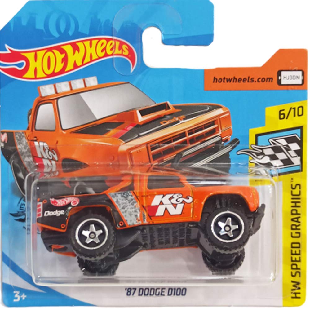 Hot Wheels '87 Dodge D100 HW Speed Graphics 6/10 2020