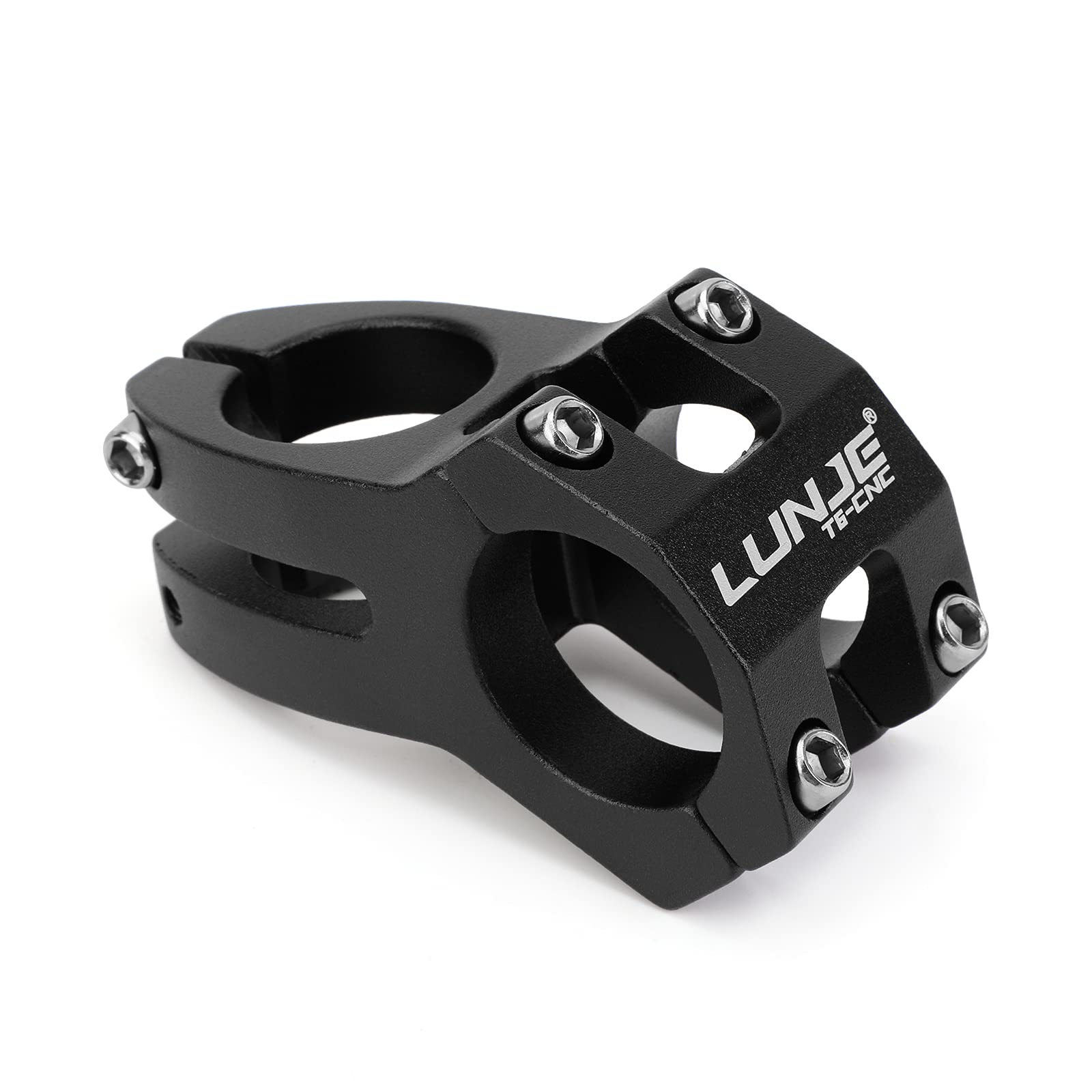 JUPSK 31.8mm Bike Stem, Cycling Bike Stem Short Handlebar Stem Lightweight MTB Stem for Most Bicycle Road Bike BMX MTB