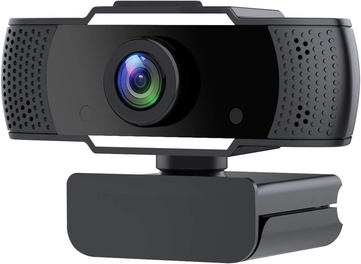 cam with Dual Microphone, 1080P HD Streaming USB