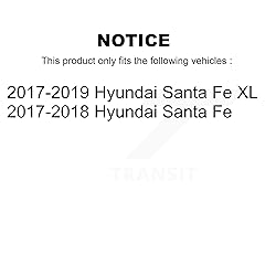 CMX Front Rear Ceramic Brake Pads Kit Replacement