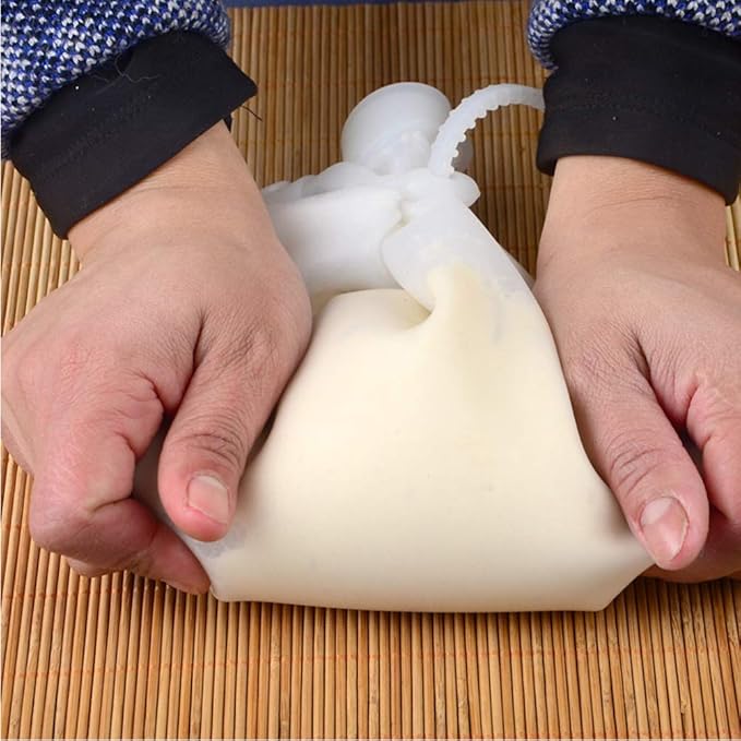 BESTONZON - Bolsa de silicona para amasar masa, antiadherente ...