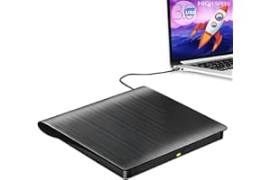 External CD/DVD Drive for Laptop USB 3.0 CD Burner Ultra Thin CD ROM Disc Player Portable DVD +/-RW Optical Drive Writer Rewr