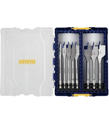 Amazon.com: Irwin Tools IRWIN Speedbor Max Drill Bit Set, 8-Piece
