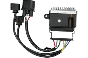 IROMEHONY 8K0959501G Engine Radiator Cooling Fan Control Module Relay Replacement for 8K0959501A 8K0959501C Fit for Au di Q3 Q5 A4 A5 A6 A7 Quattro
