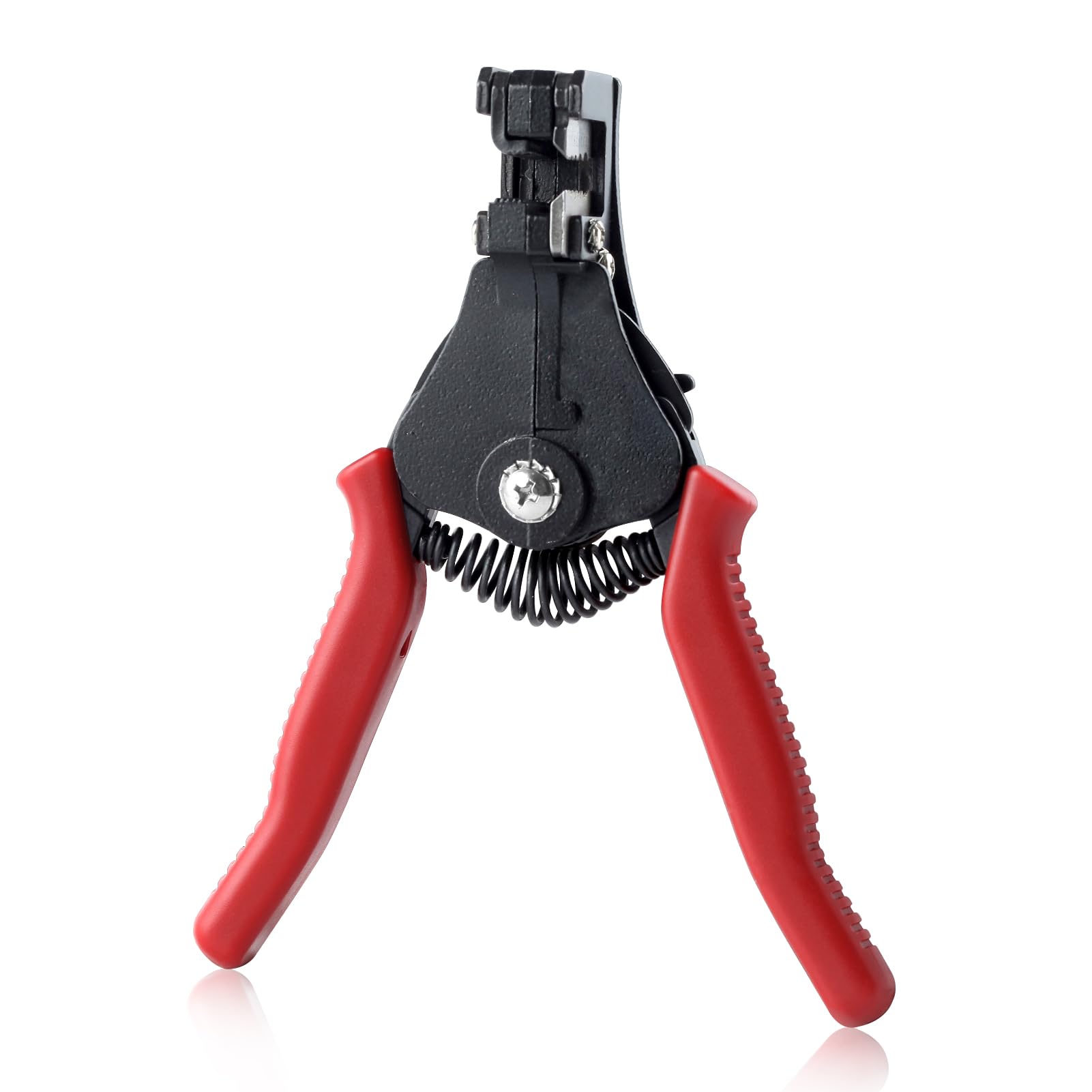 GOLD DEER Automatic Wire Stripper Heavy Duty Automatic Wire Stripper Tool Precision Wire Stripper Multifunctional Electricians Cable Stripping Tool for 8-18AWG Solid and Stranded Electrical Wire