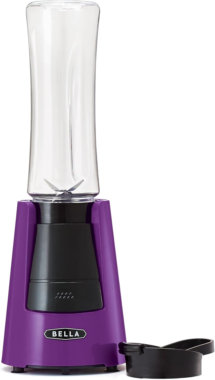 Amazon Com Bella 13959 Rocket Blender Sport Purple Electric Personal Size Blenders Kitchen Dining