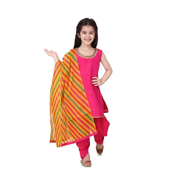 dhoti kurti girl