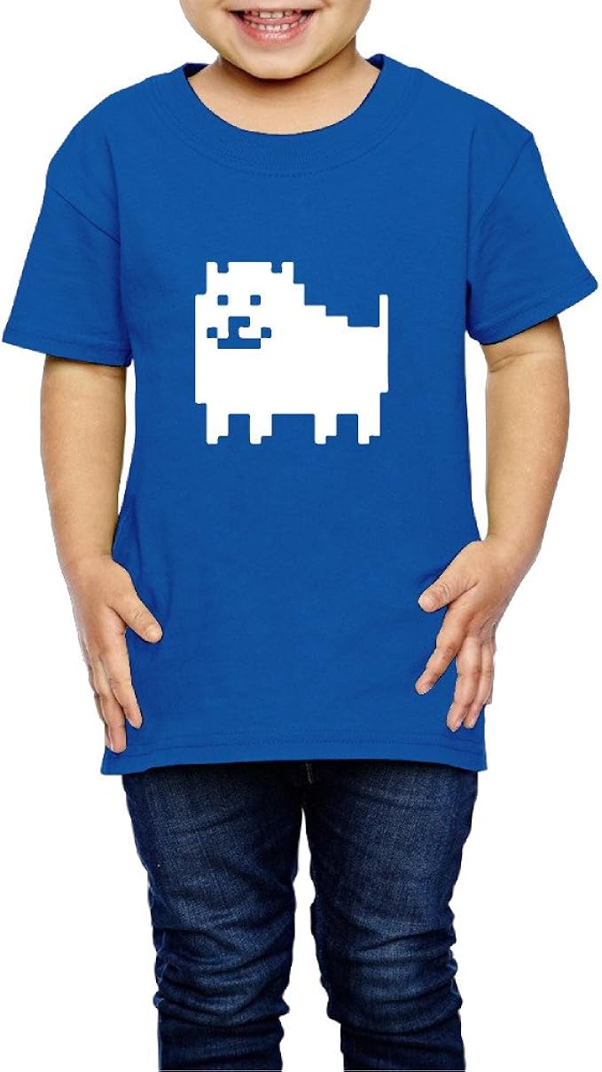 Amazon Co Jp Ariesシャツ 2歳 ６歳子どもｔシャツundertale Annoying Dog ドッグ 犬 地下世界 モンスター 地獄 子供服 Royalblue 5 6 Toddler 服 ファッション小物