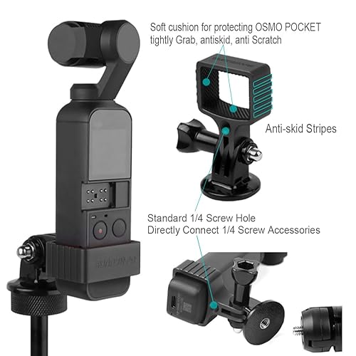 O'woda OSMO Pocket Extension Selfie Stick Extendable Aluminum