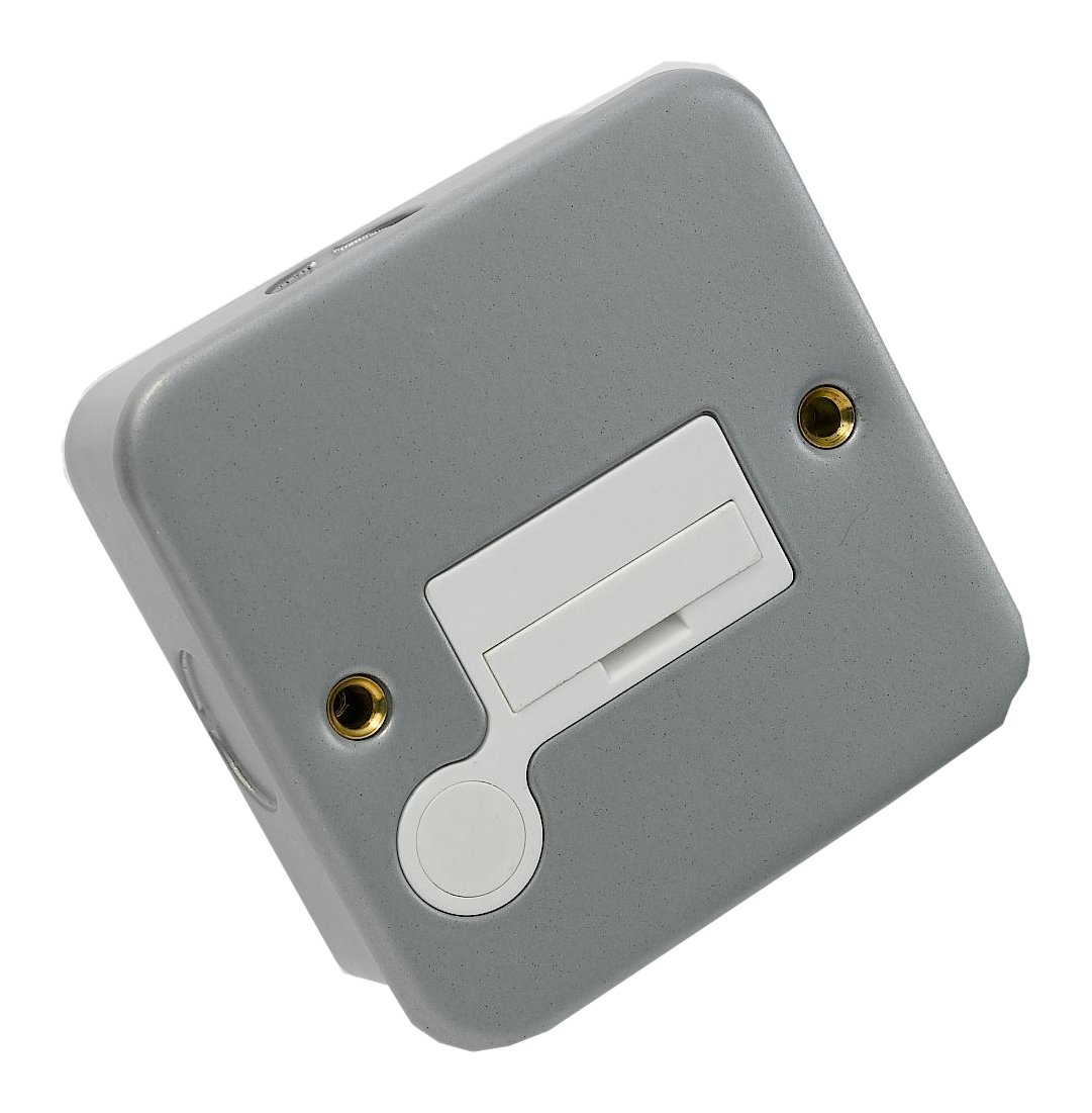 Merriway BH04171 13 A Metal Clad Fused Spur