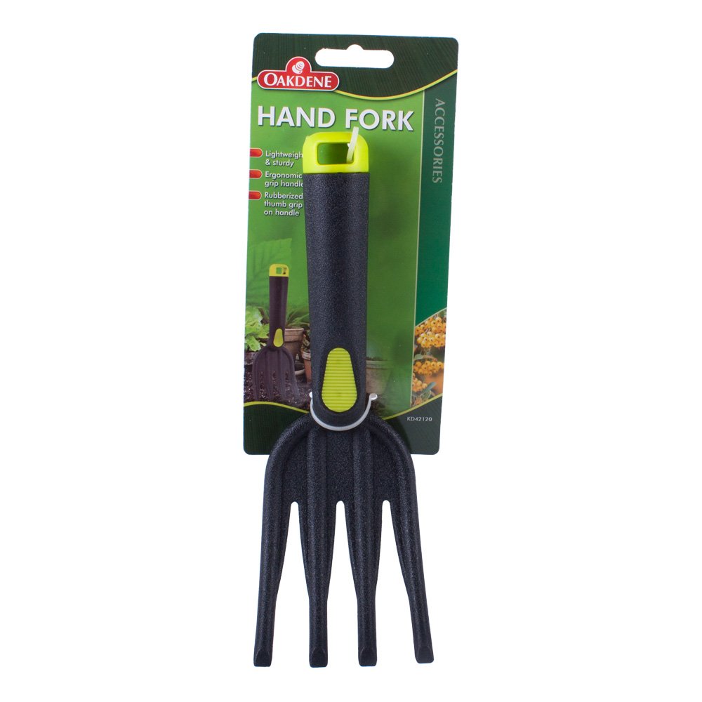 Oakdene Garden 4 Prong Fork Lightweight & Sturdy Gardening Tool