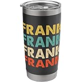 Frank Name Stainless Steel Insulated Tumbler