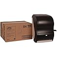 Tork Paper Towel Dispenser, Smoke, H21, Lever Auto Transfer, Push-Down Handle, High-Capacity, Translucent, 84TR