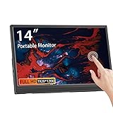 Touchscreen Portable Monitor 14-inch 1200P with