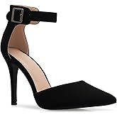 Olivia K Women's Sexy D'Orsay Pointed Toe Heel Pump - Classic, Comfortable