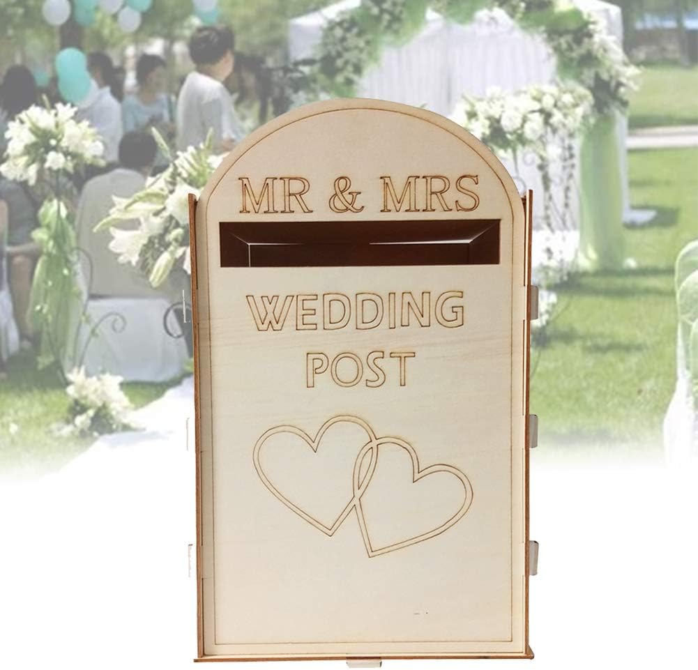 Dyda6 HochzeitspostBox, Royal Mail Stil Vintage Romance Party Karte