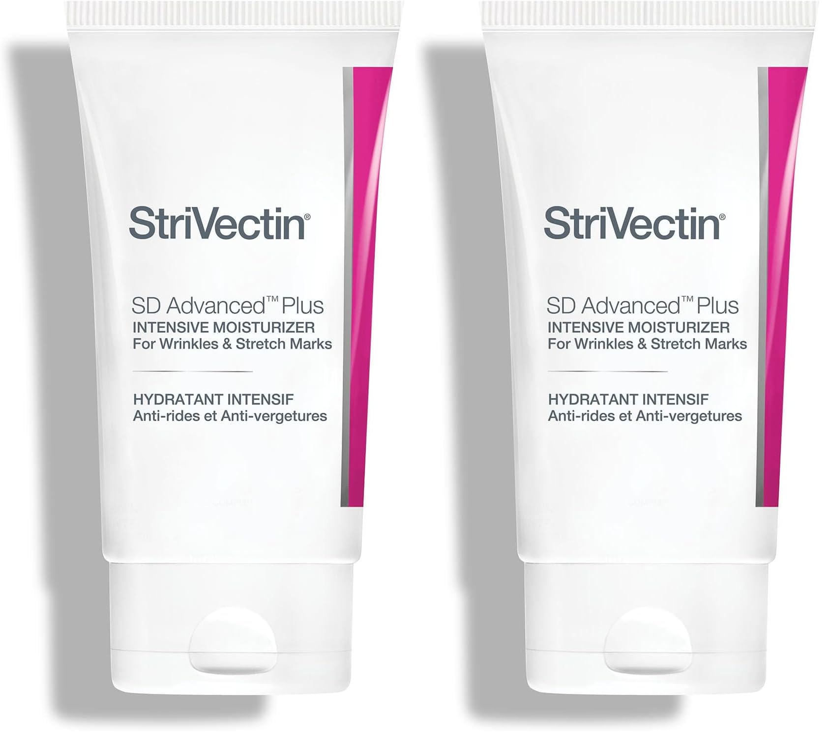 StriVectin SD Advanced Plus Intensive Moisturizer for Wrinkles and Stretchmarks, For Face and Body, Collagen Boosting with Peptides & Hyaluronic Acid, 4 Fl Oz (Pack of 2)