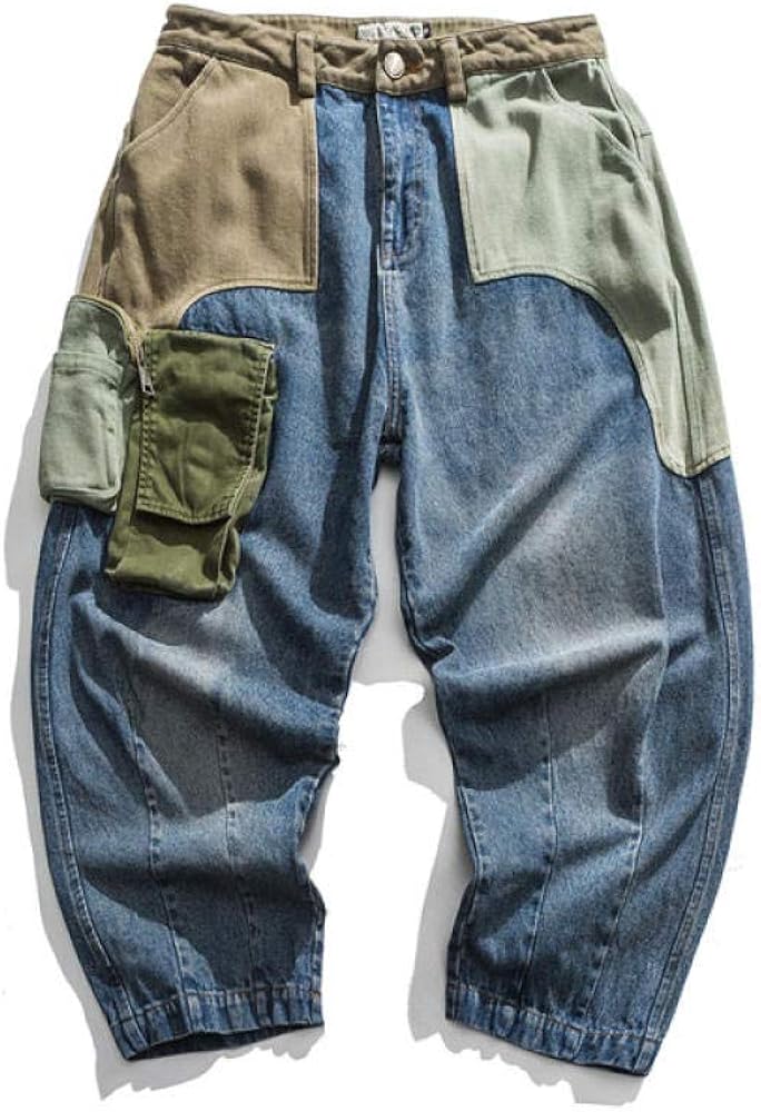 Celana Mode Jahitan Jeans Korea Gaya Hip Hop