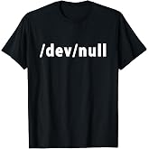 Sysadmin Linux /dev/null DevOps Programmer T-Shirt