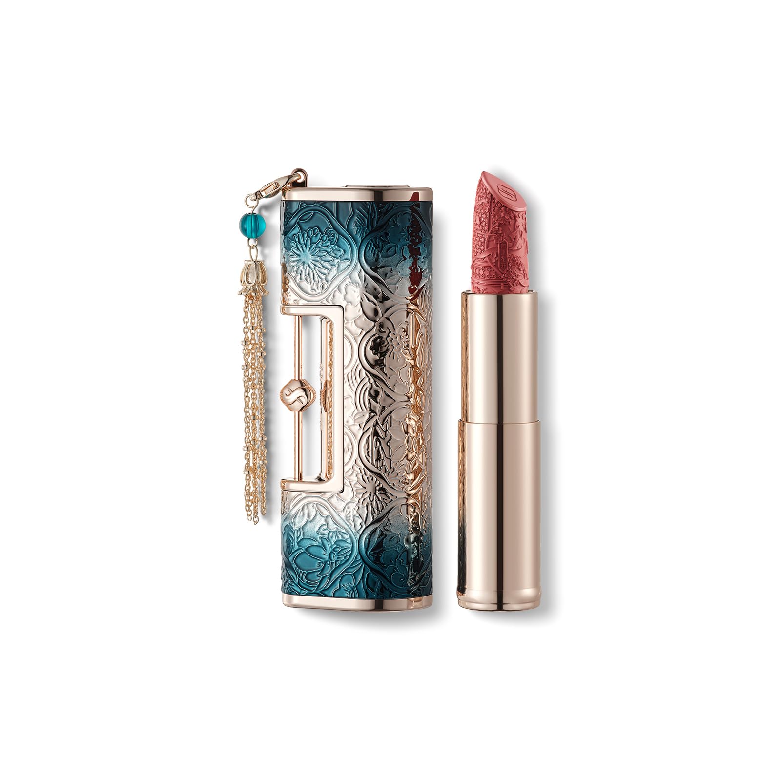 FLORASIS Blooming Rouge Love Lock Lipstick Long-Lasting Sculpting Lipstick Misty Matte Finish Lightweight Nourishing for Everyday Use (M1311 My One and Only)