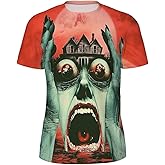 Yesad T-Shirts for Men 3D Printed, Small-3X Large Size Tee Short Sleeve T Shirt for Men