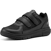 FitVille Diabetic Shoes for Men Extra Wide Width, Mens Diabetic Shoes for Neuropathy, Swollen Feet, Pain Relief with Adjustable Straps