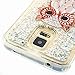 Urberry Galaxy S5 Case, Sparkling Liquid Case, Bling Glitter Case for Samsung Galaxy S5 with a Screen Protector (Owl)