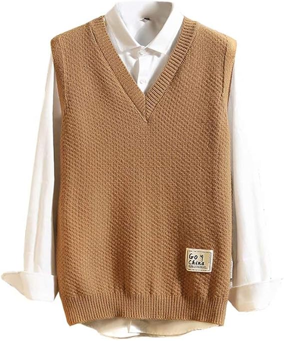 Amazon Tenflow ニットベスト メンズ Vネック ニットセーター 袖なしニット チョッキ ジレ ノースリーブ M 5xl レイヤード 黒 グレー 茶色 Dsa022 Jm418 ベスト 通販