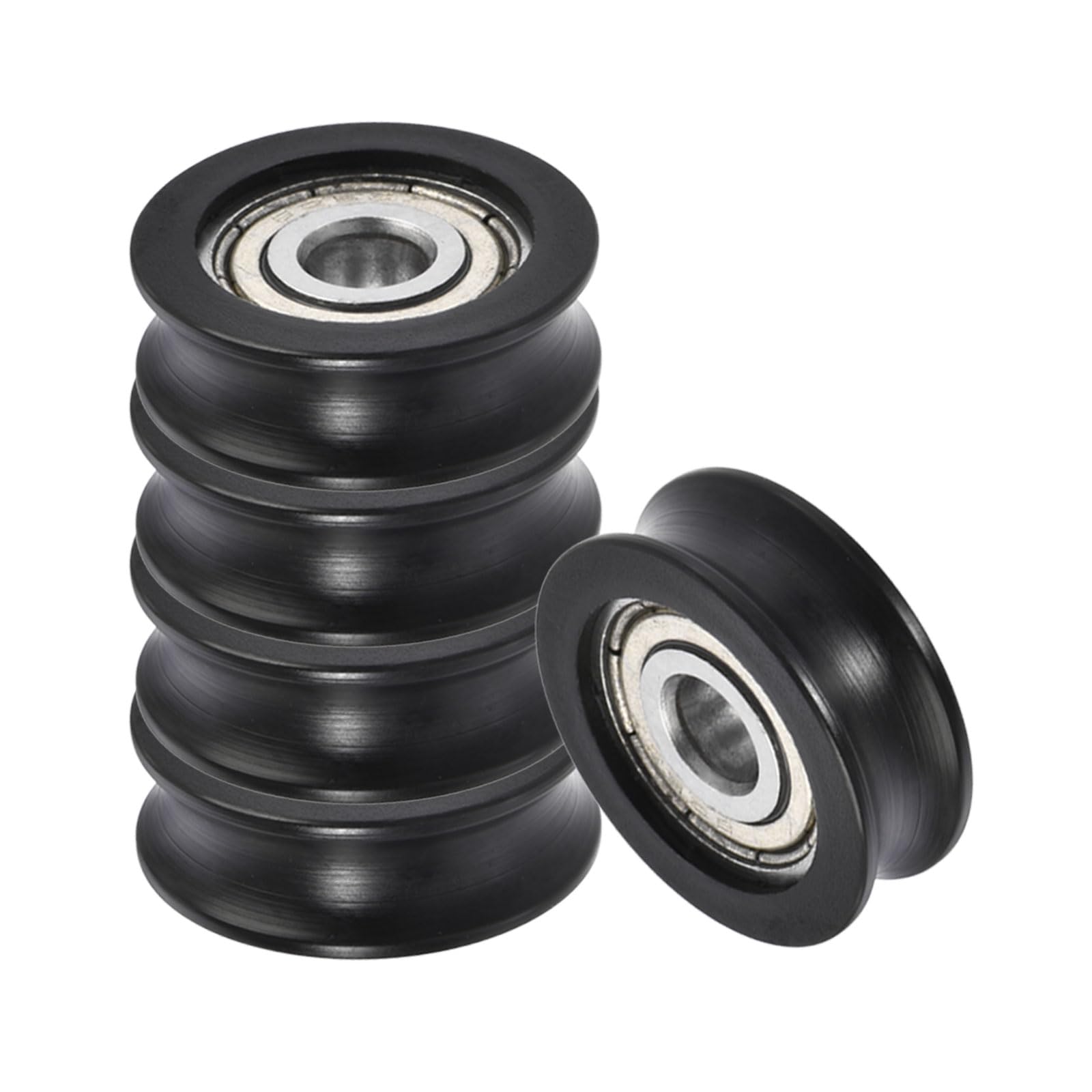 Kozelo 5pcs Deep Groove Ball Bearing - [5mm x 20mm x 7mm] Chrome Steel Bearings for Skate Boards Inline Skates, Scooters & Long Boards