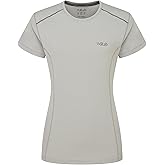 Rab Women's Force Tee - Lightweight T-Shirt for Hiking, Climbing, & Trail Running