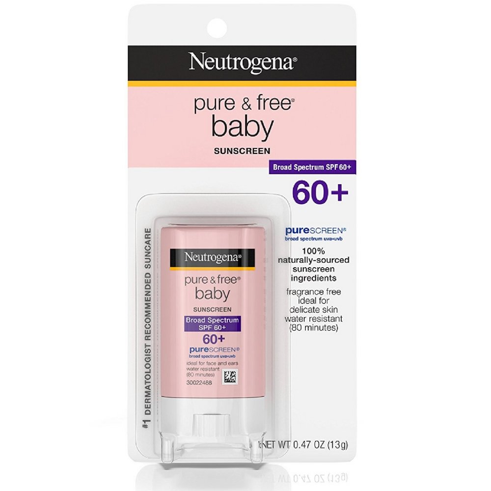 neutrogena pure free baby sunscreen spf