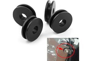 PLSUSJHAO PLSUS Motorcycle Windshield Bushing Grommets Detachable Windscreen Mounting Kit Replacement For Harley Road King Heritage Softail