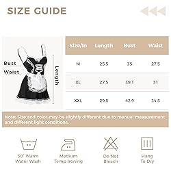 COYLINK Anime French Maid Outfit Sexy Femboy Apron