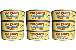 VANCAMP (Pack of 9 Cans) Van Camp's Chunk Style Wahoo ONO 5 Oz.